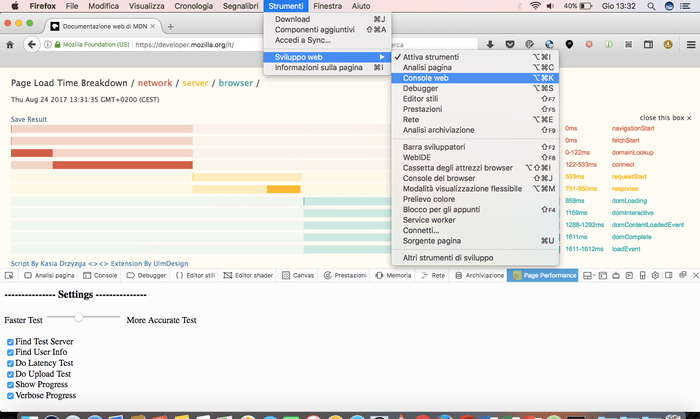 Page Performance Test