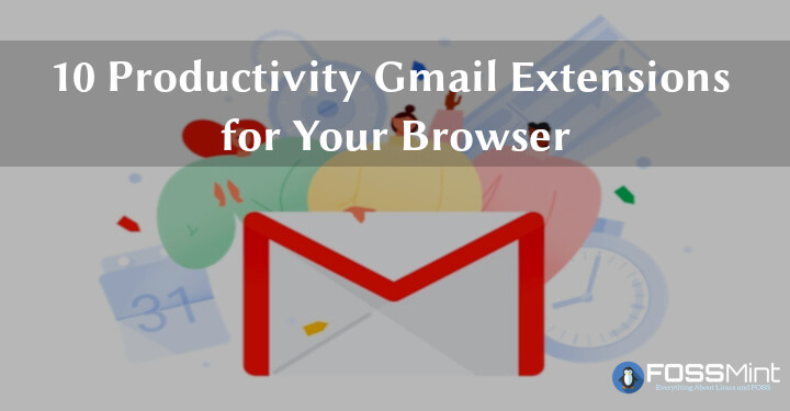 Productivity Gmail Extensions