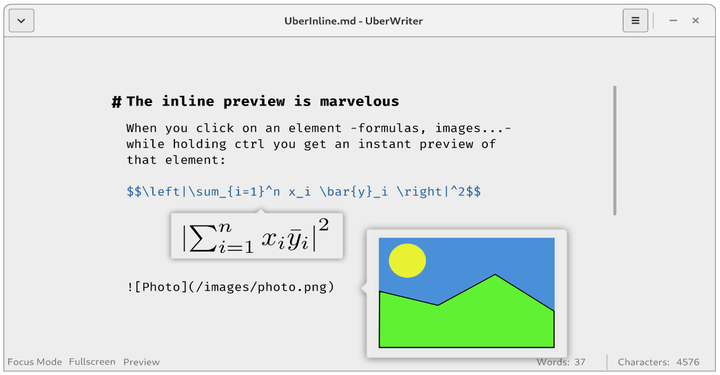 UberWriter Markdown Editor for Linux