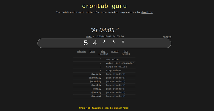 Cron Job Generator for Linux