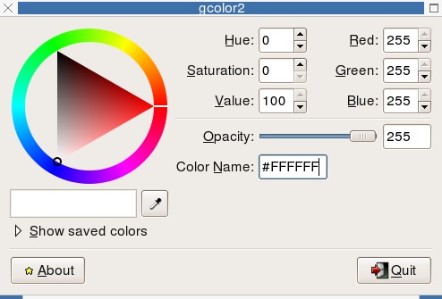 Gcolor2 - Color Selector