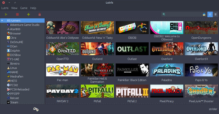 Lutris Gaming Platform for Linux