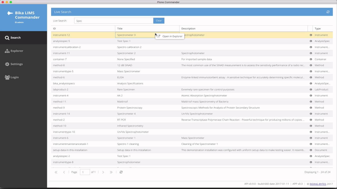 Bika LIMS - Open Source LIMS