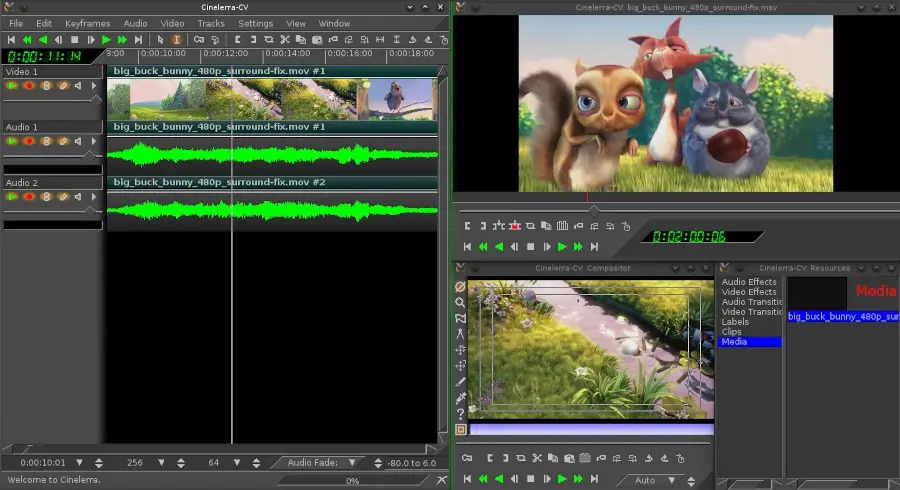 Cinelerra - Video Editing Software