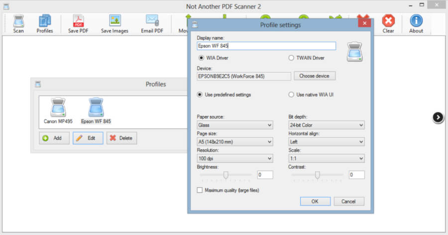 NAPS2 - Scan Documents to PDF
