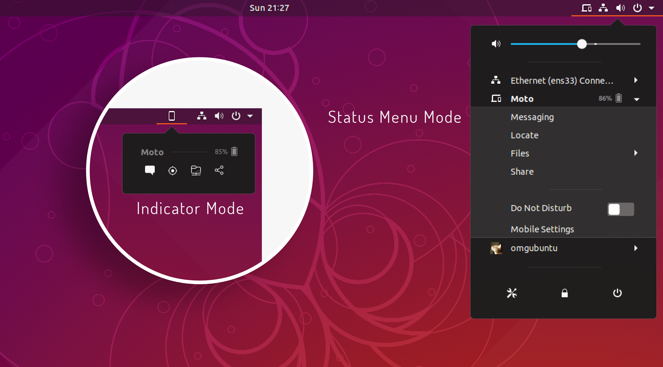 GSConnect for Wirelessly Connecting Android to Ubuntu