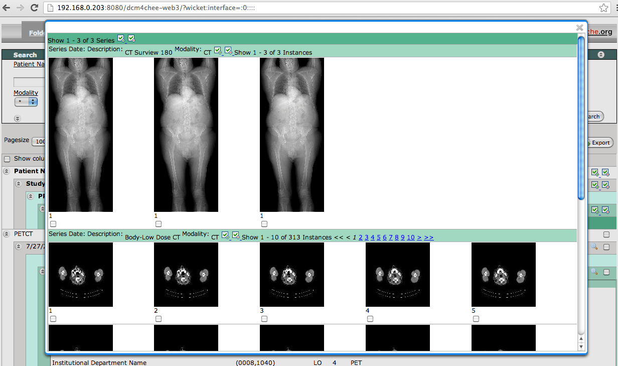 DCM4Che - A Collection of Apps for Healthcare IT