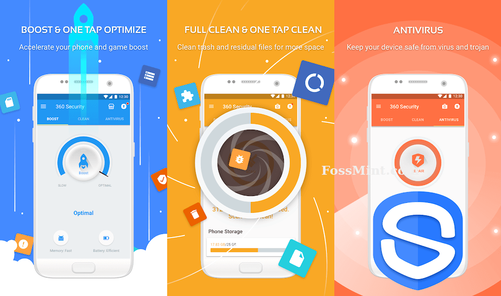 360 Security - Free Antivirus, Booster, Cleaner
