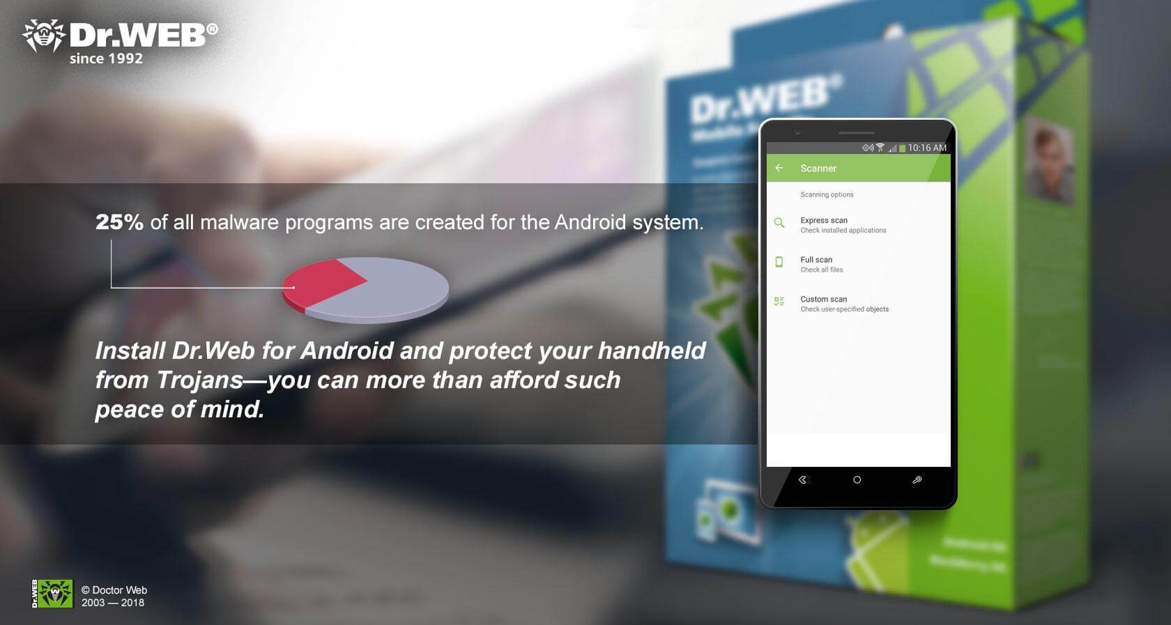 Anti-virus Dr.Web Light for Android