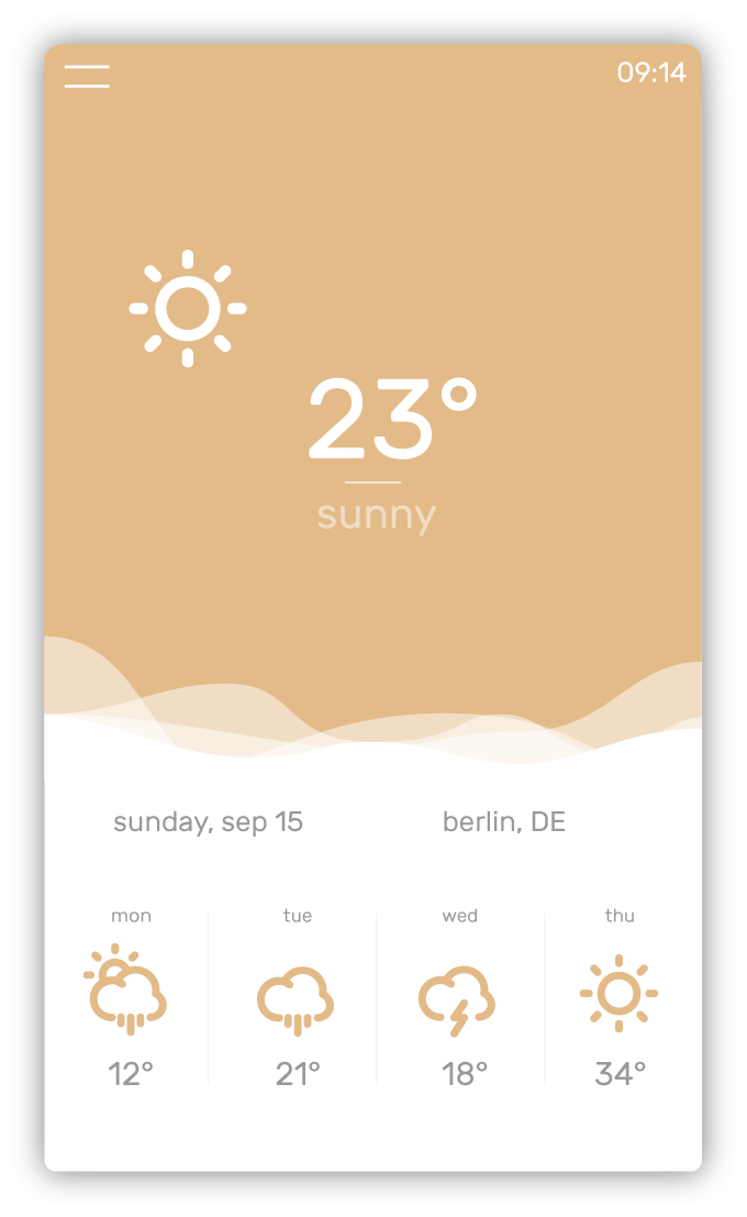 Temps Weather App