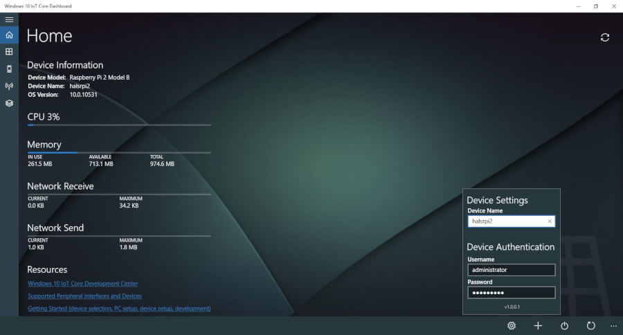 Windows IoT Core for Raspberry Pi