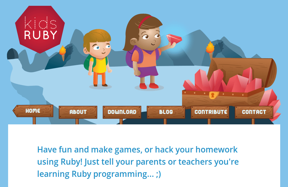 Kids Ruby - Make Games