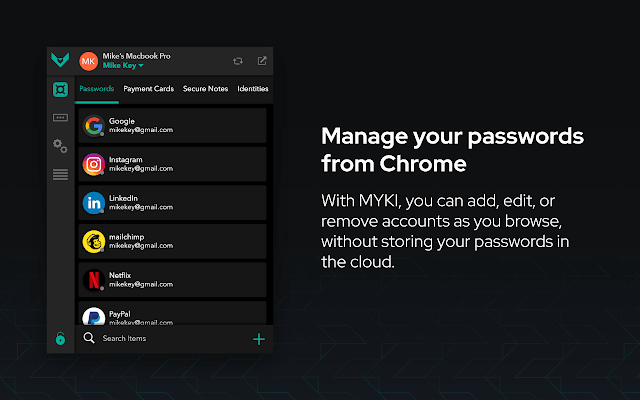 MYKI Password Manager
