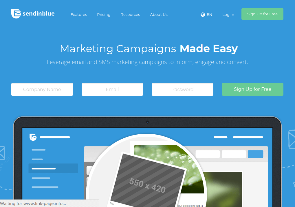SendinBlue - Email Marketing Software