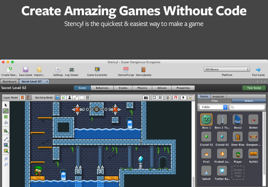 Stencyl - Create Games Without Code