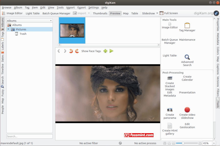 Digikam Photoshop Alternative for Linux
