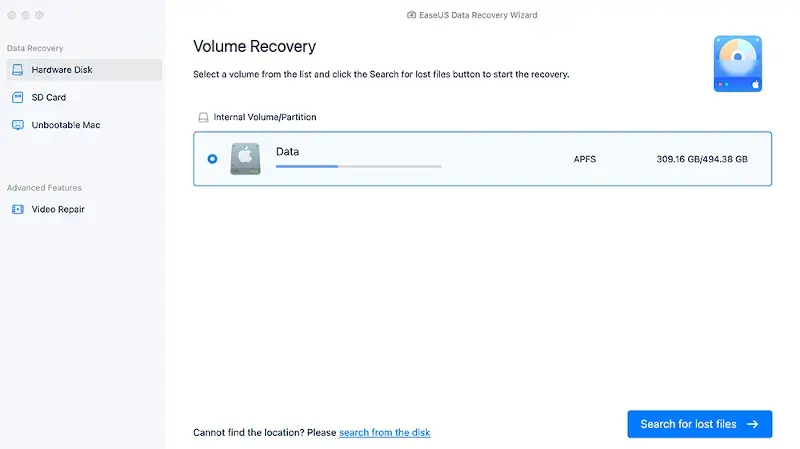 EaseUS Data Recovery