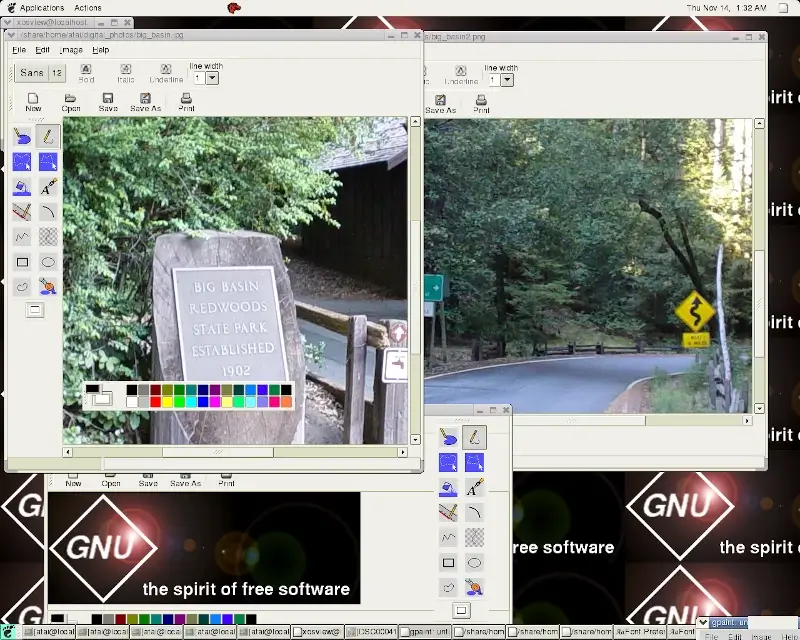 GPaint - Paint Program for GNOME and GNU Desktop