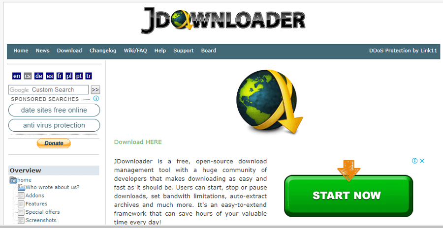 JDownloader