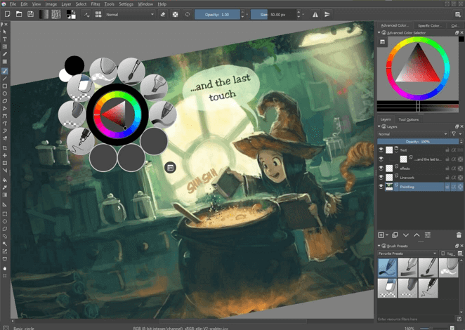 Krita Painting Tool