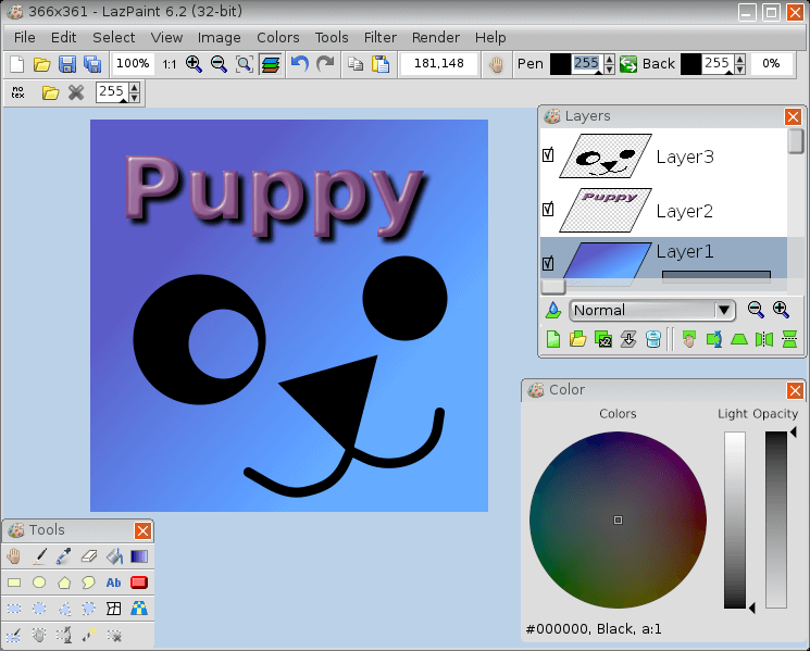 LazPaint - Image Editor with Layers
