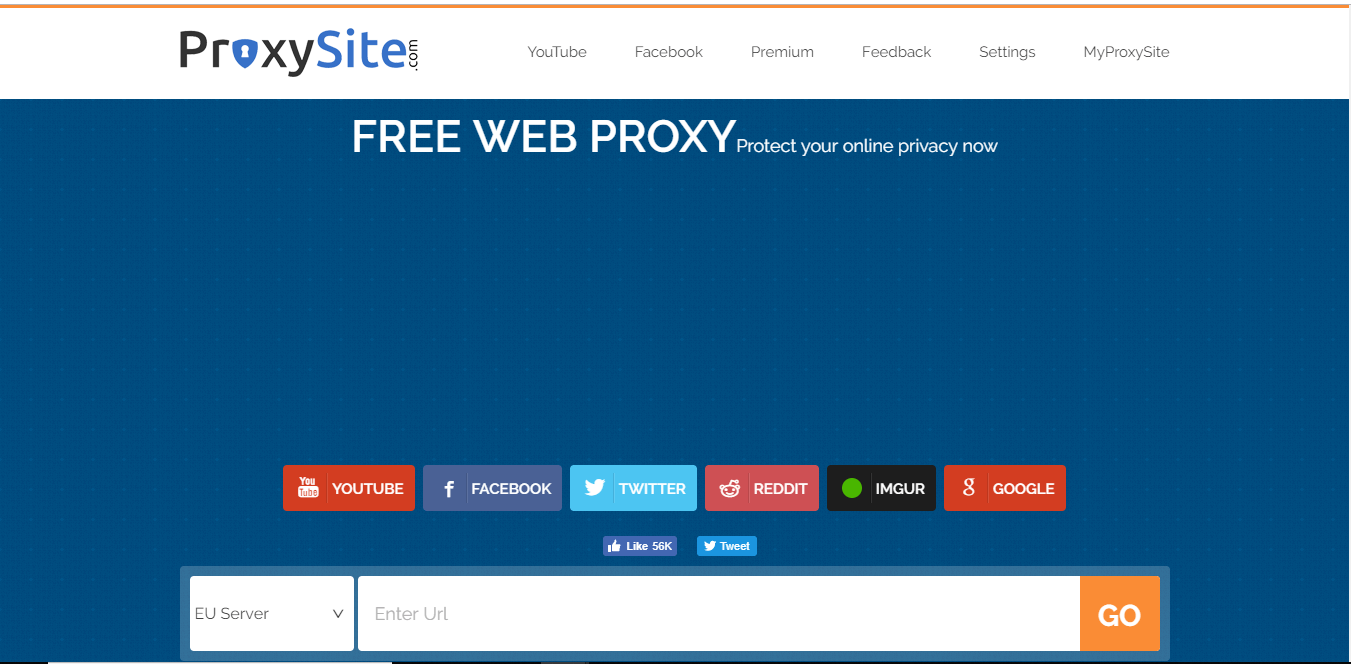 Proxysite.com - Free Web Proxy Site