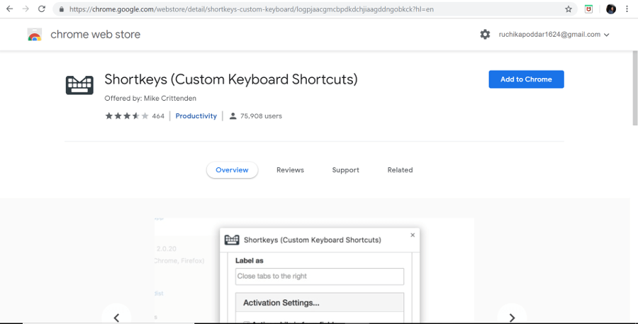 Remembering Common Keyboard Shortcuts