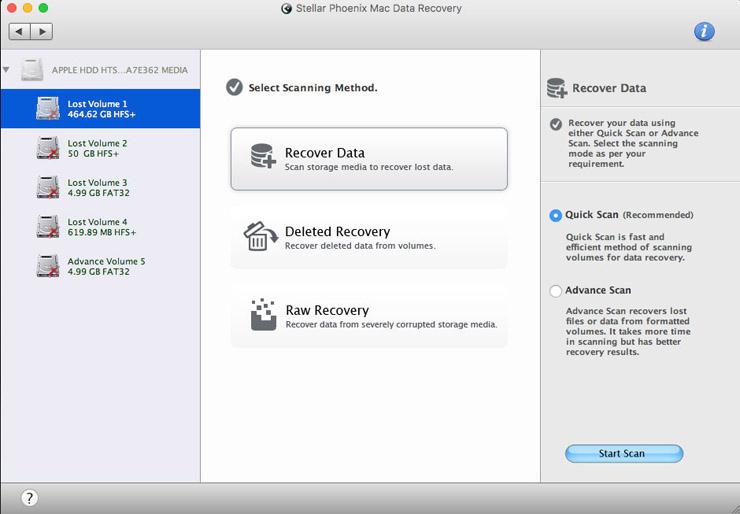 Stellar Data Recovery Professional for Mac