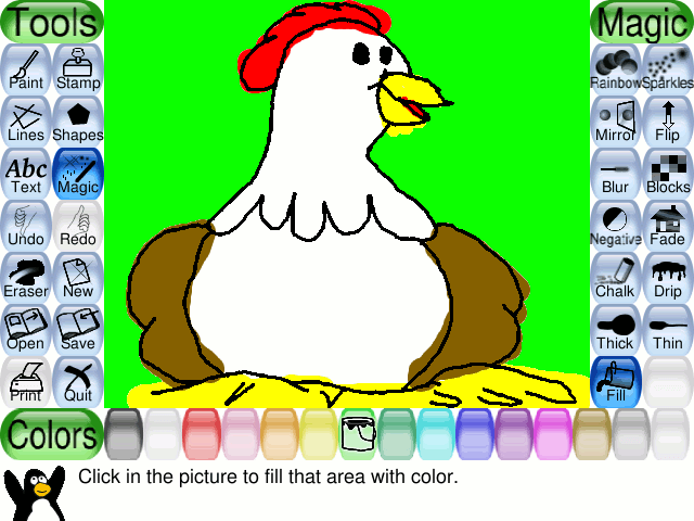 TuxPaint - Art Software for Children