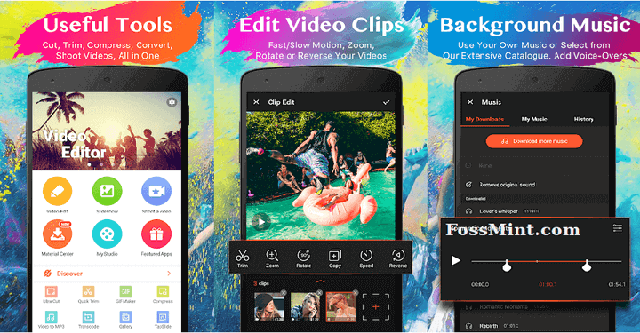 Android Video Editors and Makers