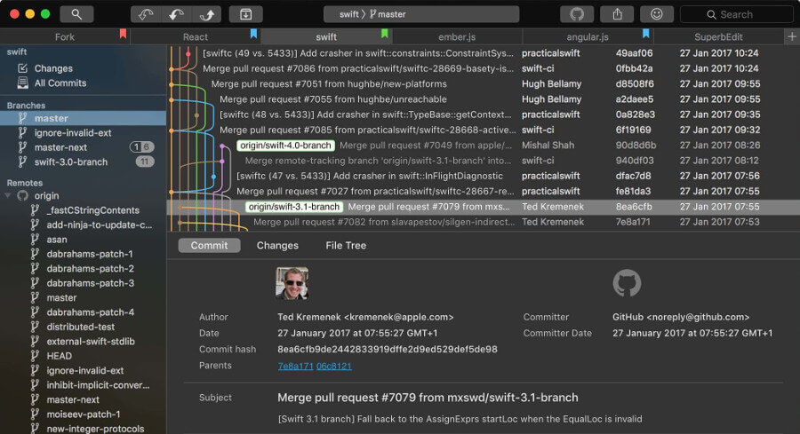 Fork GUI GIT For Mac