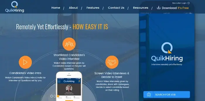 QuikHiring - Video Interviewing Platform
