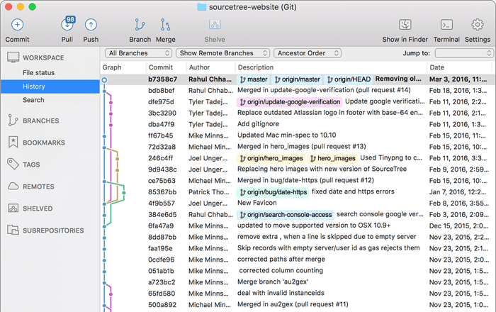 Sourcetree GUI GIT For Mac