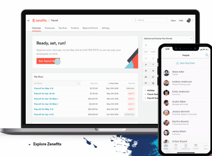 Zenefits - People Operations Tools for HR