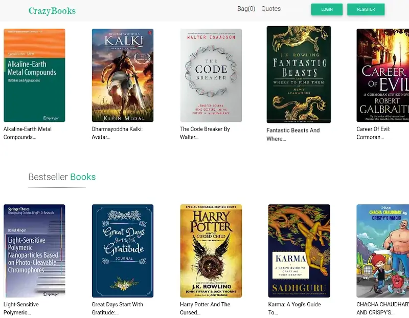 CrazyBooks - Download Free Ebooks
