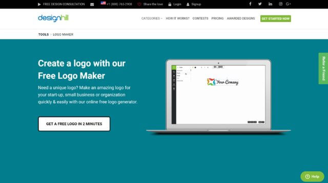 Designhill Logo Maker