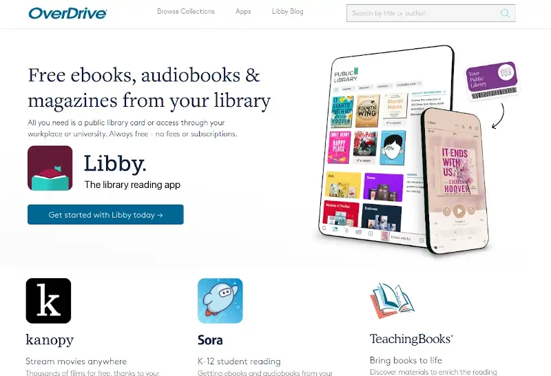 OverDrive - Ebooks and Audiobooks Libraries
