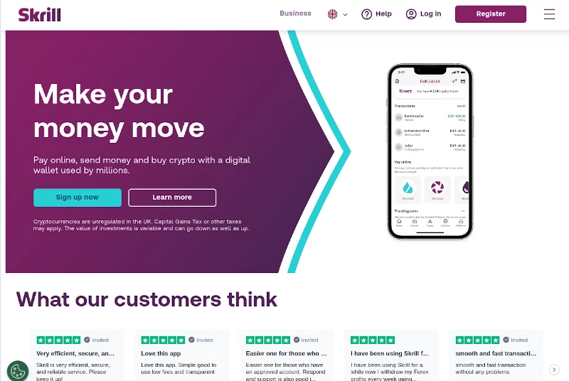 Skrill - Virtual Wallet for Money Transfers