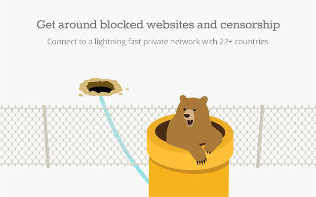 TunnelBear VPN Extension