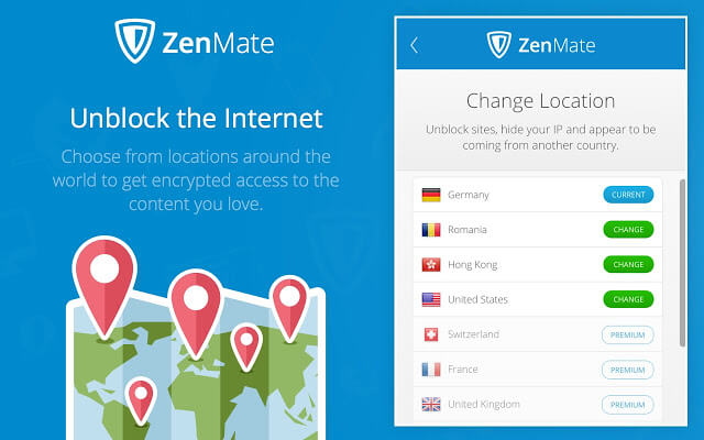 ZenMate VPN Extension