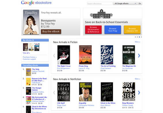 Google Ebookstore