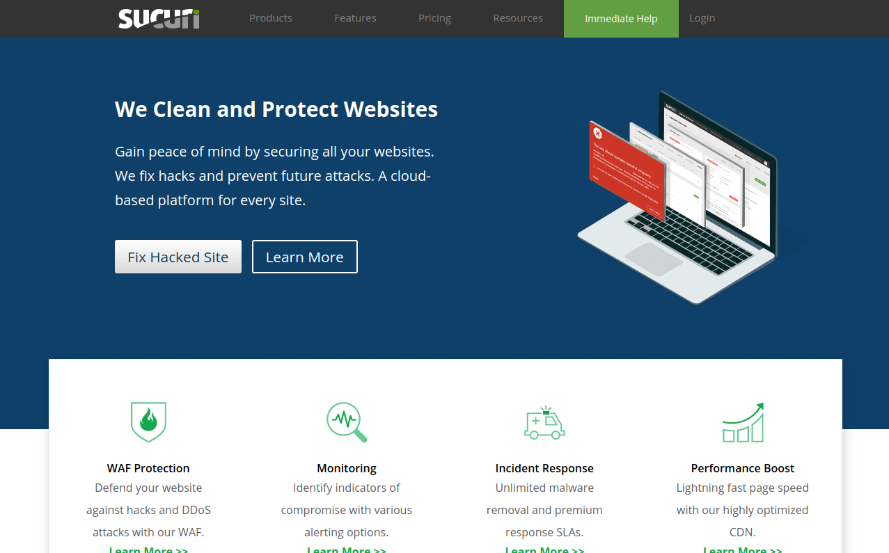 Sucuri - Website Security Protection Monitoring