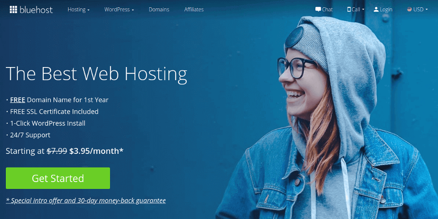 BlueHost - Web Hosting Service