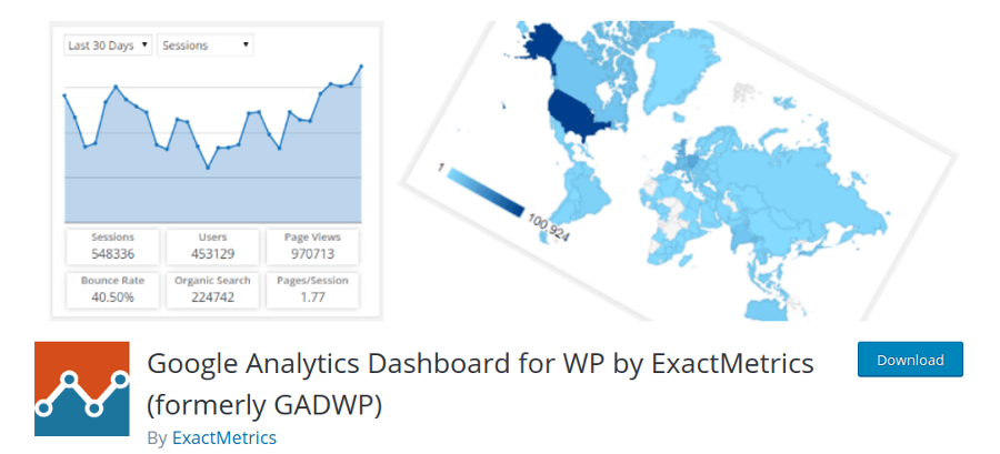 Google Analytics Dashboard for WP