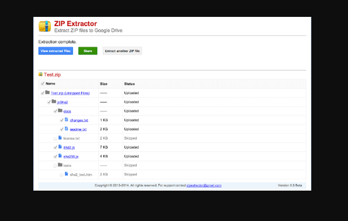 Zip Extractor - Tool