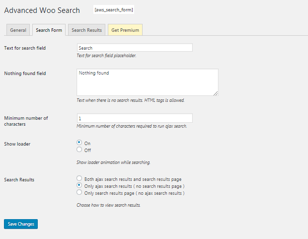 Advanced Woo Search