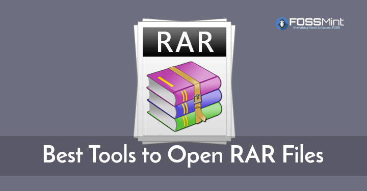 Best Tools to Open RAR Files