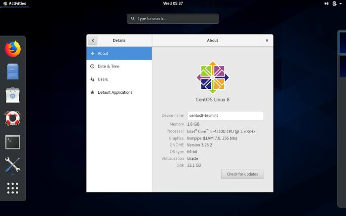 CentOS Linux Distro