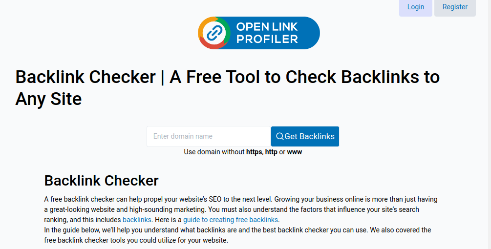 OpenLinkProfiler