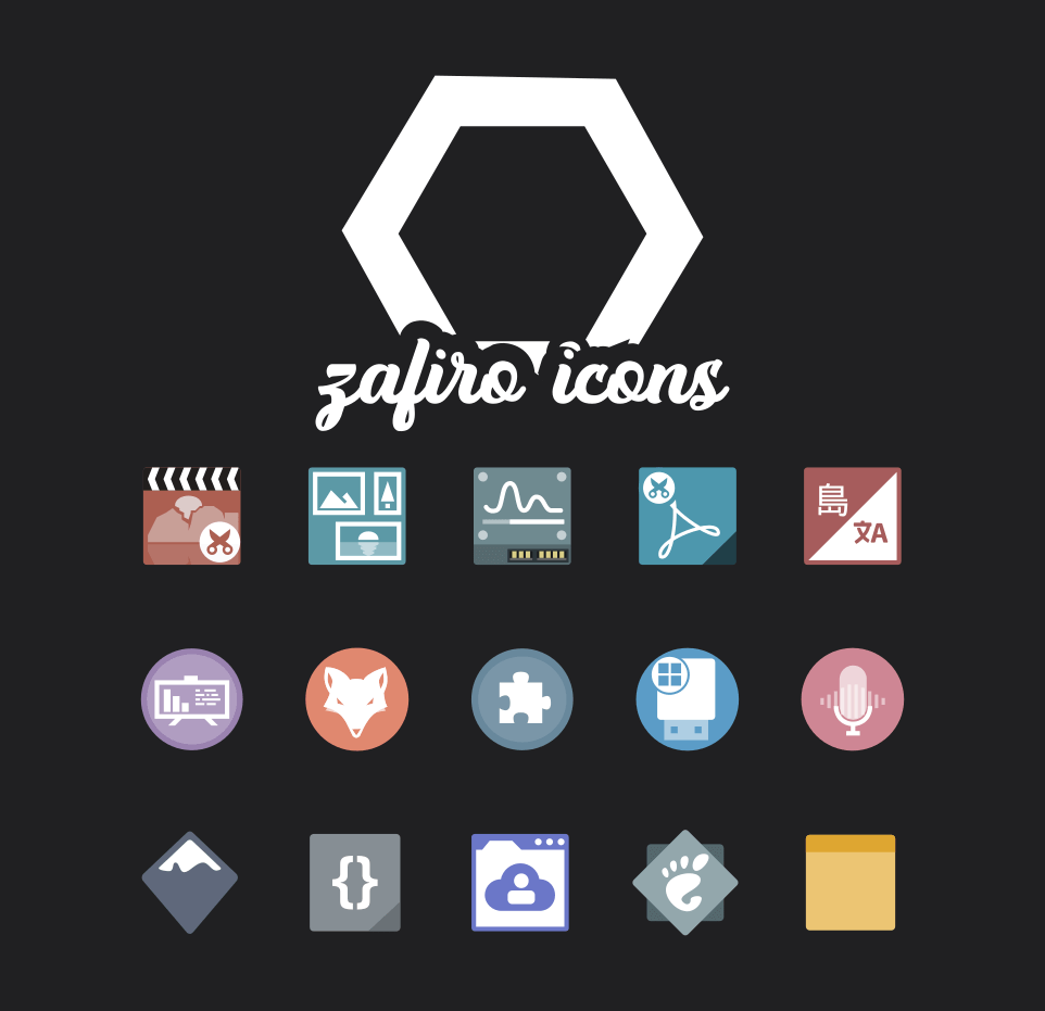 Zafiro Icons